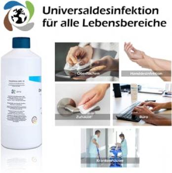 Desinfektionsmittel ohne Silber und Aluminium auf Wasserstoffperoxidbasis Ready to use 3%ig